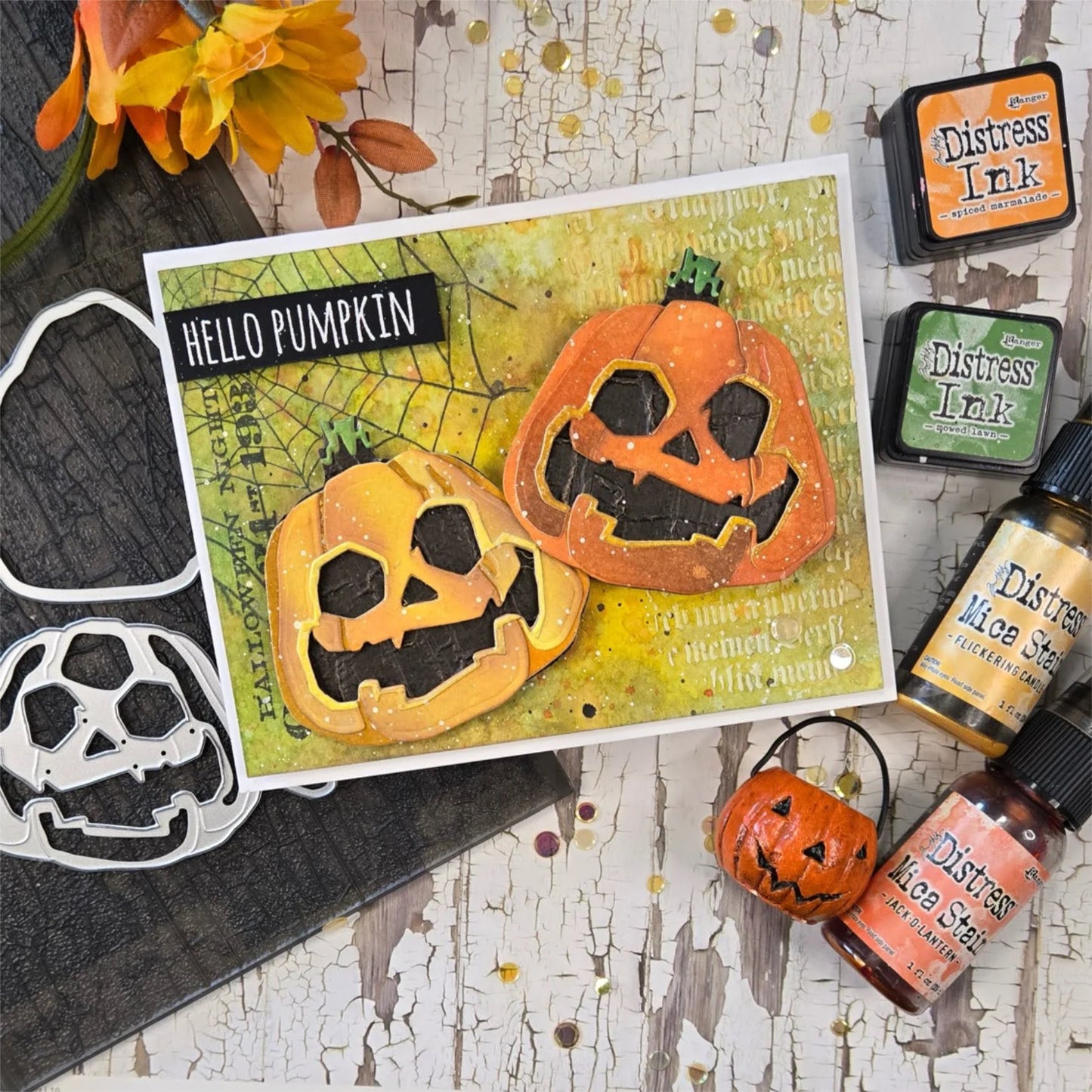 Sizzix Tim Holtz Thinlits & 3-D Embossing Folder Halloween Complete Collection