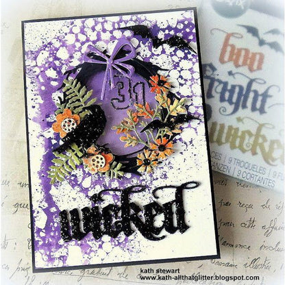 Sizzix Thinlits Die by Tim Holtz Vault Foliage Wreath (14pcs)
