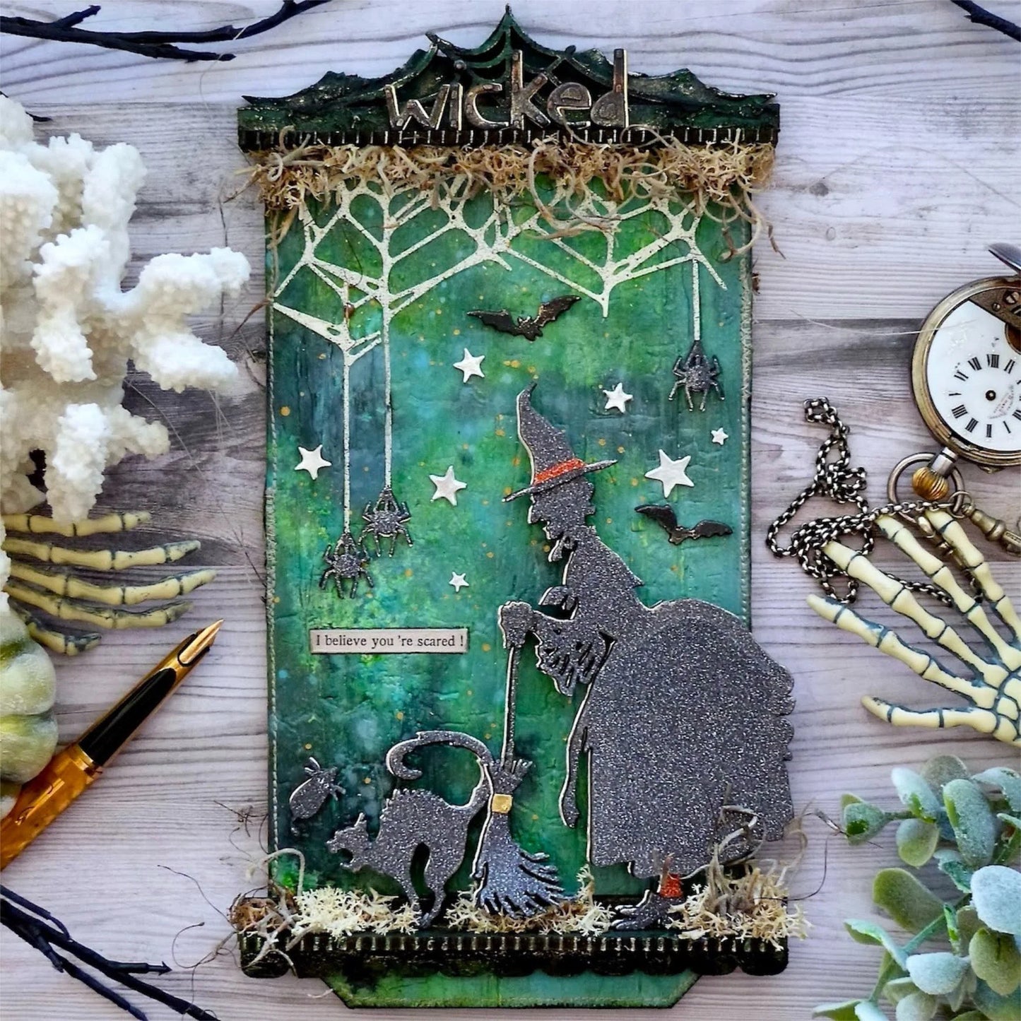 Sizzix Tim Holtz Thinlits & 3-D Embossing Folder Halloween Complete Collection