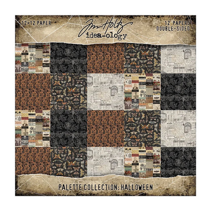 Tim Holtz idea-ology 12x12 Palette Paper Collection: Halloween 2026* Ship from 31st Aug