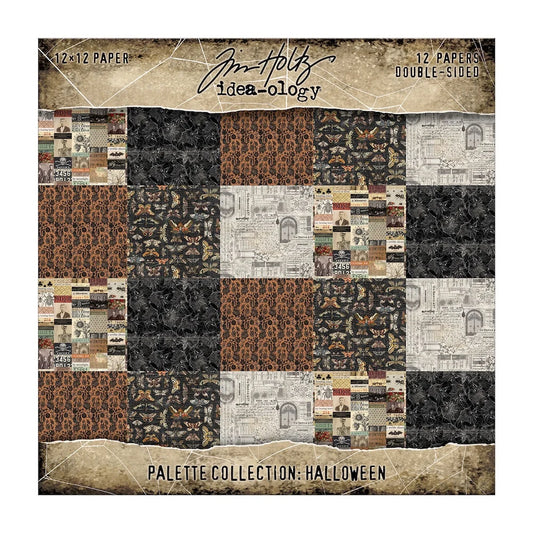 Tim Holtz idea-ology 12x12 Palette Paper Collection: Halloween 2026* Ship from 31st Aug