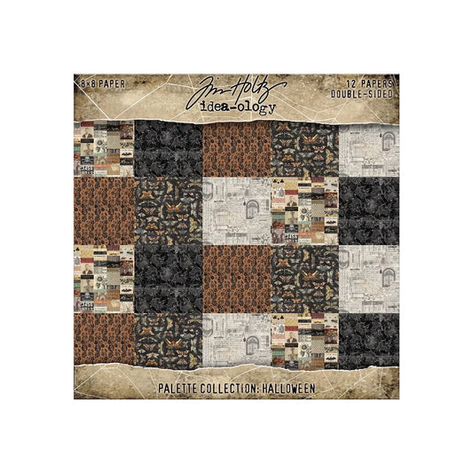 Tim Holtz idea-ology 8x8 Palette Paper Collection: Halloween 2026* Ship from 31st Aug