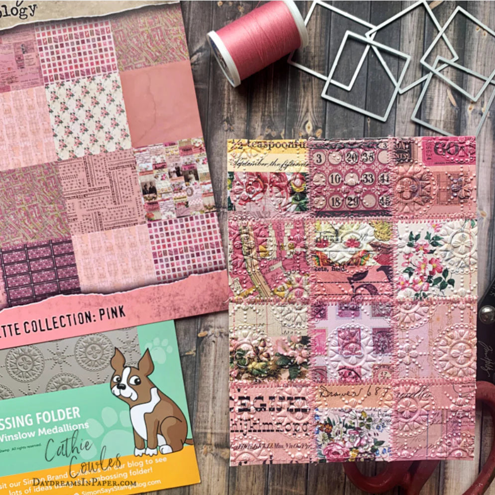 Tim Holtz Idea-ology Palette Collection: Pink 12 x 12