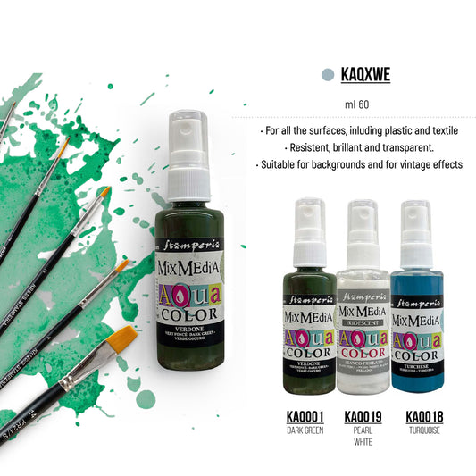 Stamperia Timeless Aquacolor Paint Kit (3pcs)