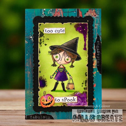 #TP-1296 - A7 Stamp Set - Too Cute Spook