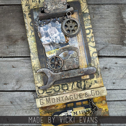 Idea-ology Tim Holtz Collage Strips Large-30 Pieces