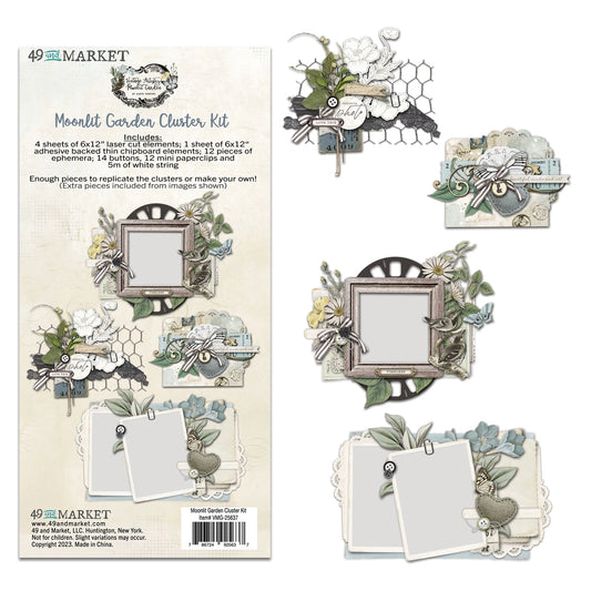 49 And Market Vintage Artistry Moonlit Garden Cluster Kit