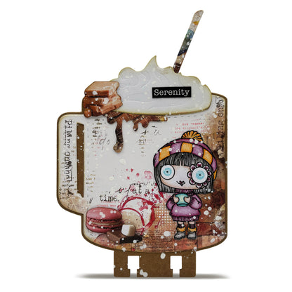 DI-102 - Die-Cutting Die Set - Warm Hug