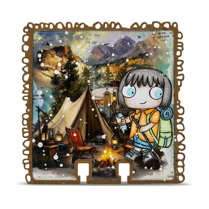 #655 - A7 Clear Stamp Set - The Hike