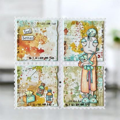 TP-1440 - A7 Stamp Sets - Sniffly Dee