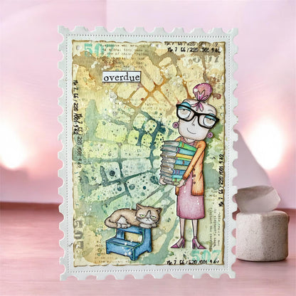 TP-1433 - A7 Stamp Sets - Dee is Booked