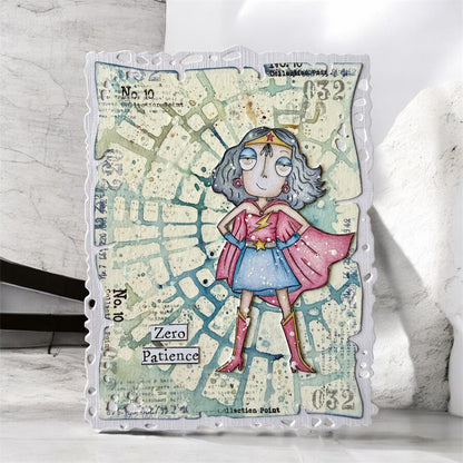 Janet Klein Miss Dee Stamps Bundle + Free Poster & Bio Cards
