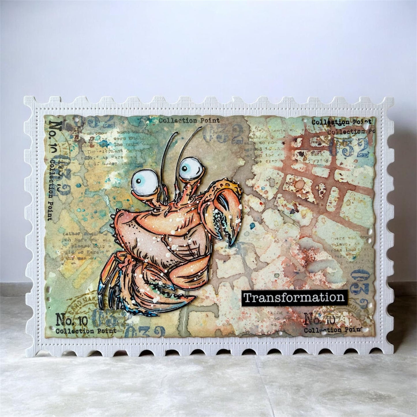 PC-263 - 6x6 (inch) Stencil - Bubble Field