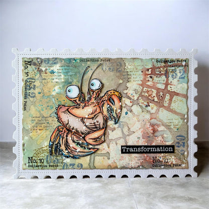 PC-263 - 6x6 (inch) Stencil - Bubble Field