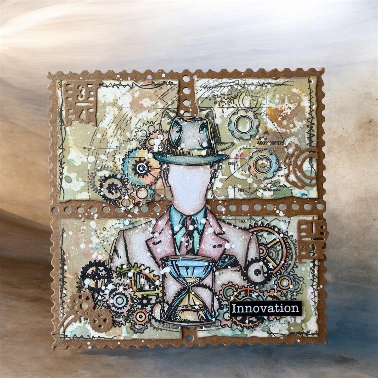 TP-1456 - A6 Stamp Sets - Faceless Time