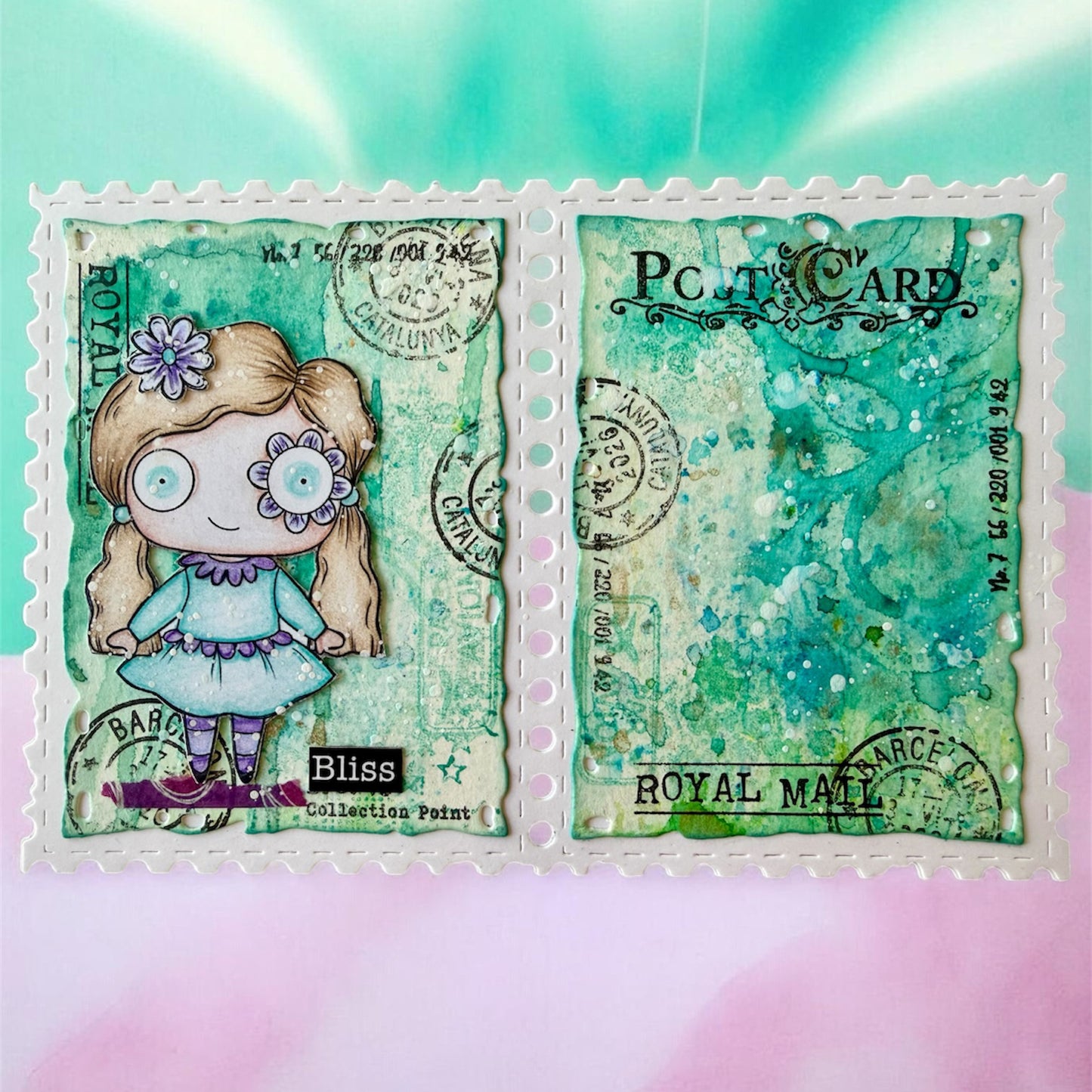 TP-1380 - A7 Stamp Sets - Postal Bits