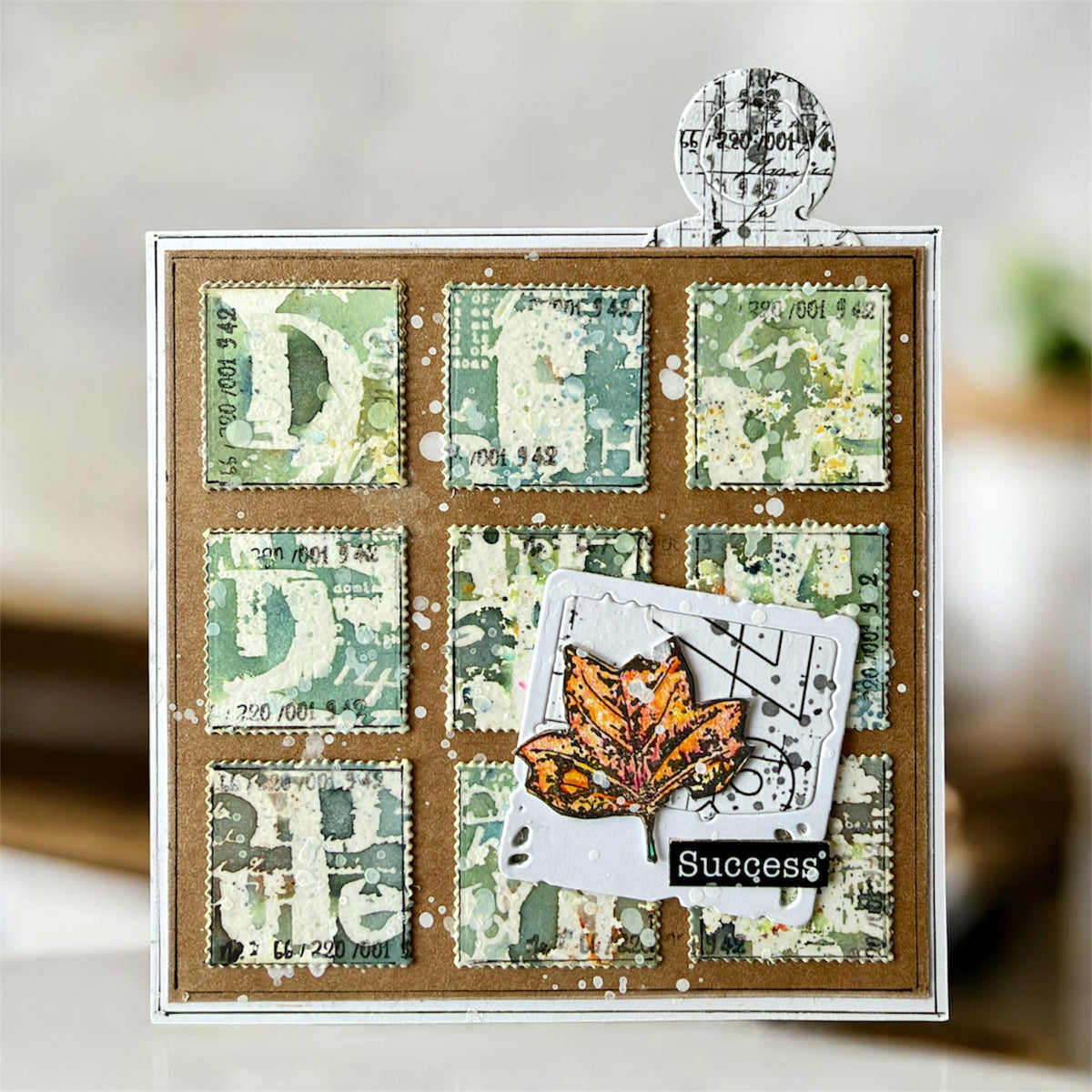 Little Post Office A6 Stamp Set & Matching Die Set Bundle