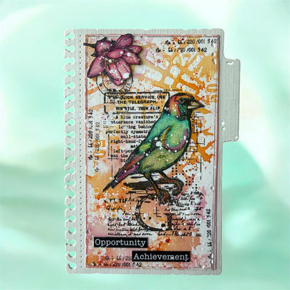 TP-1350 - A7 Stamp Set - Whistling Finch