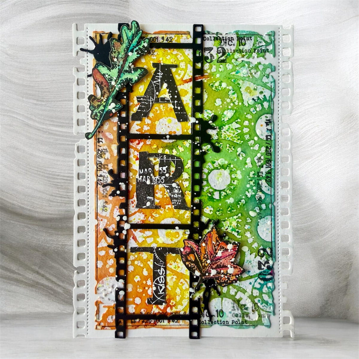 TP-1344 - A6 Stamp Set - Unbe-leaf-able