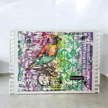 TP-1350 - A7 Stamp Set - Whistling Finch