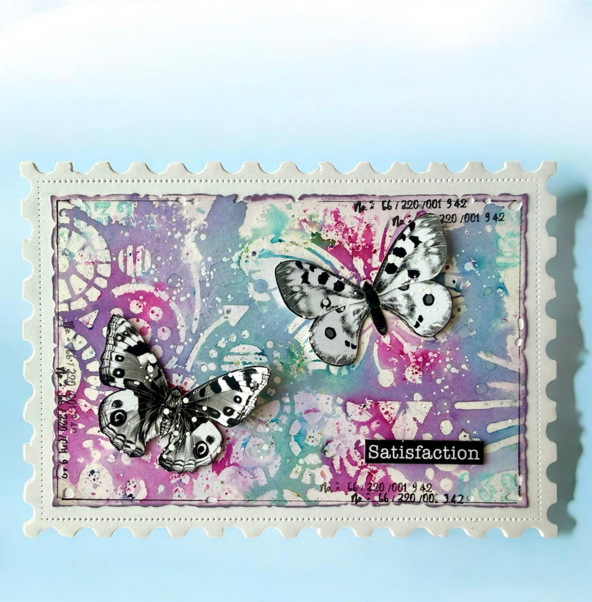 PC-274 - 6x6 (inch) Stencil - Prendre Son Envol