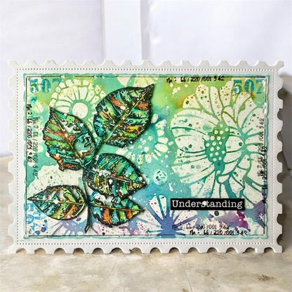 PC-277 - 6x6 (inch) Stencil - Coquelicots Jolis