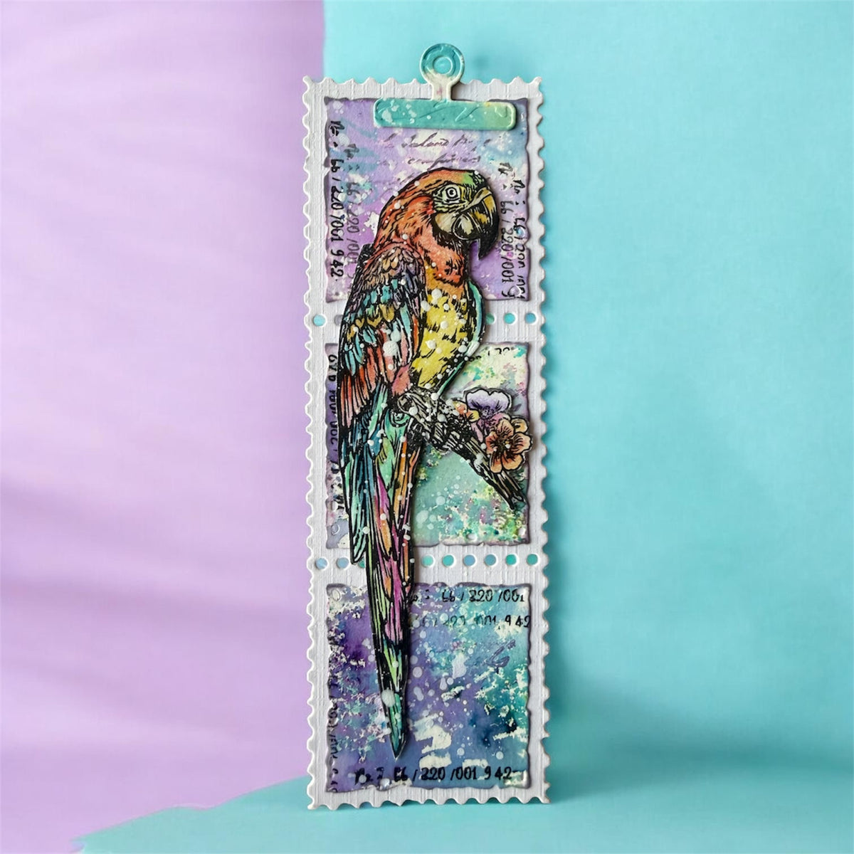TP-1348 - A6 Stamp Set - Parrot Song