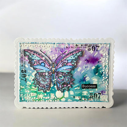 PC-279 - 6x6 (inch) Stencil - Tout En Frises