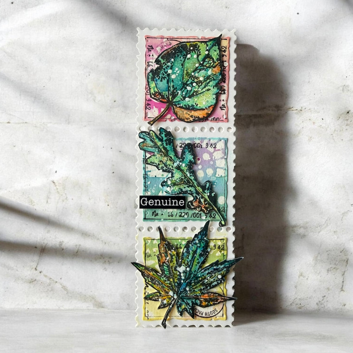 TP-1344 - A6 Stamp Set - Unbe-leaf-able