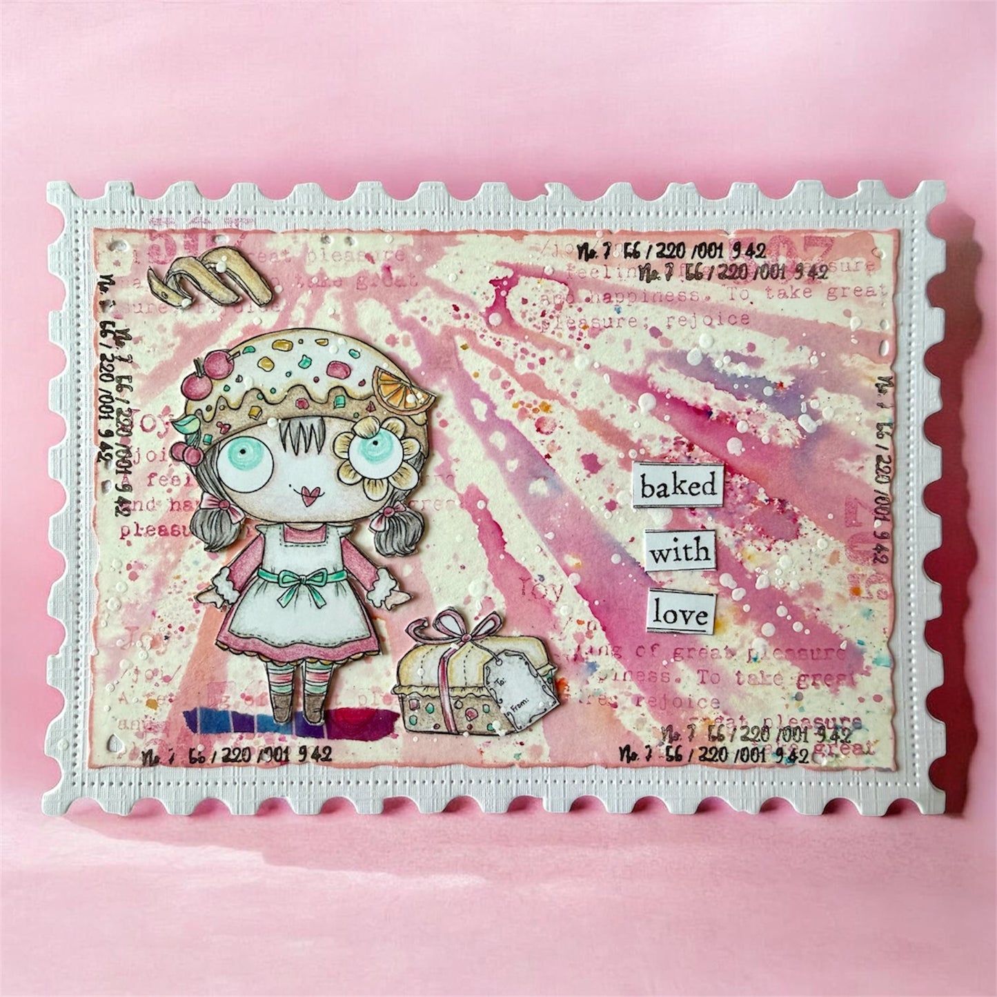 TP-1385 - A7 Stamp Set - Fruitcake