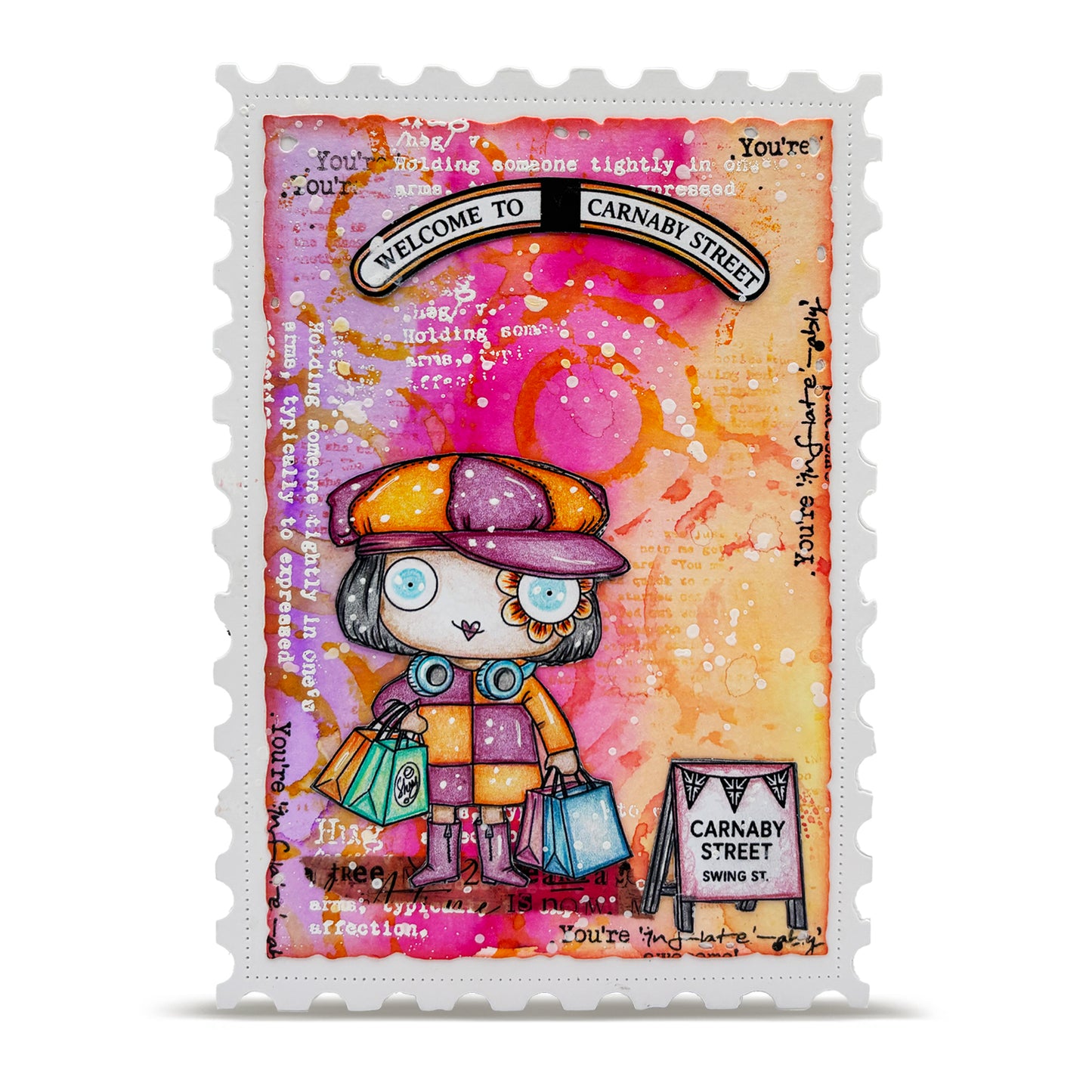 Postacrds From London Stamp Bundle