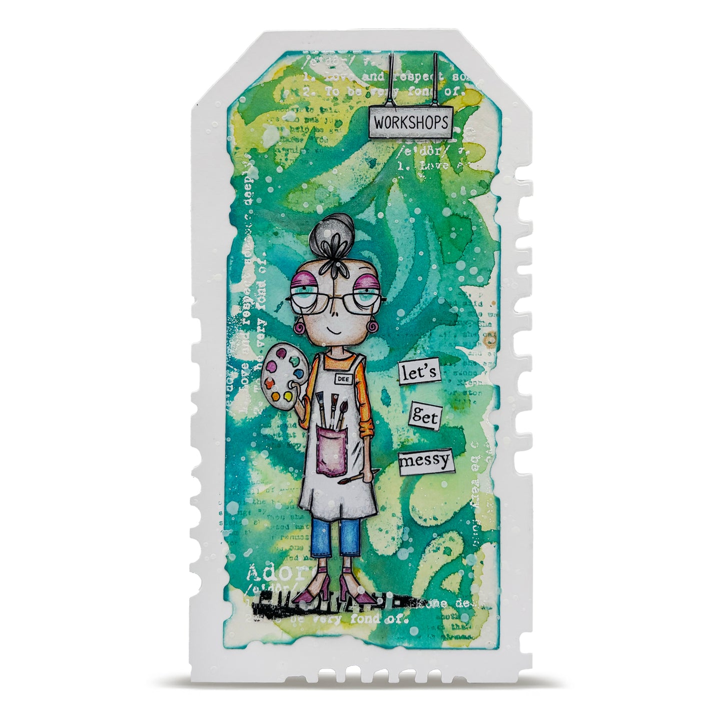 #TP-1326 - A7 Stamp Set - Workshop Dee