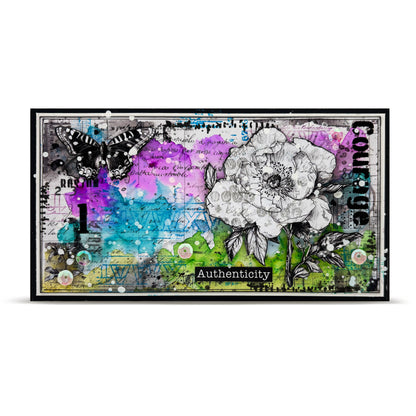 #EP-93 - Ephemera Die-Cuts - Gravel Script