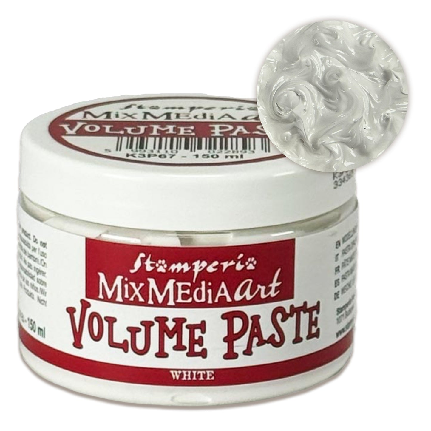 Stamperia Volume Paste White 150 ml