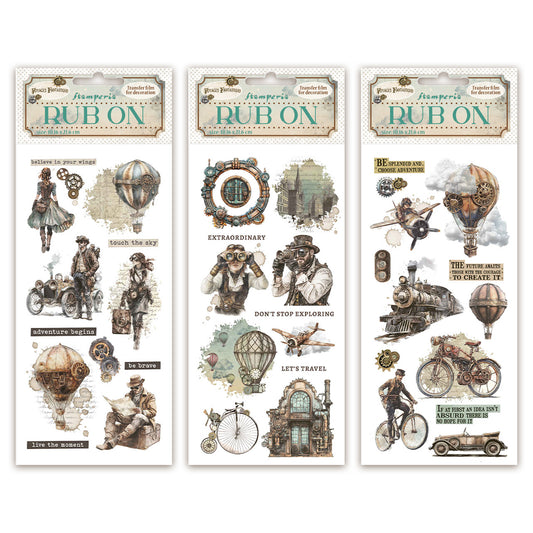 Stamperia Voyages Fantastiques Rub-On Bundle