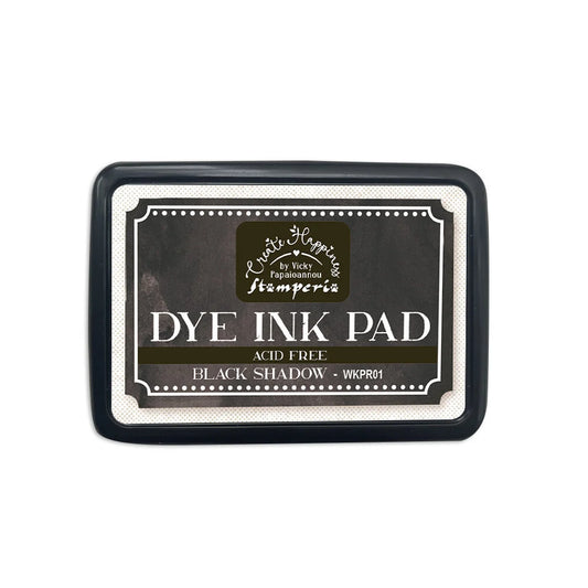 Stamperia Create Happiness Dye Ink Pad Black Shadow