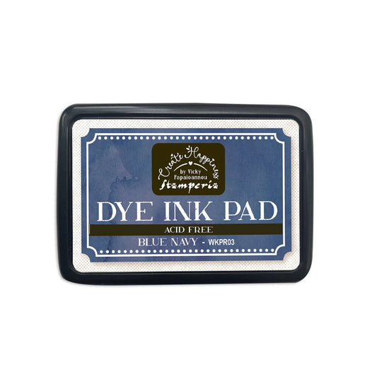 Stamperia Create Happiness Dye Ink Pad Blue Navy