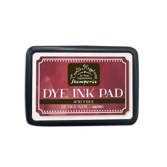 Stamperia Create Happiness Dye Ink Pad Burgundy