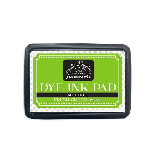 Stamperia Create Happiness Dye Ink Pad Fresh Green
