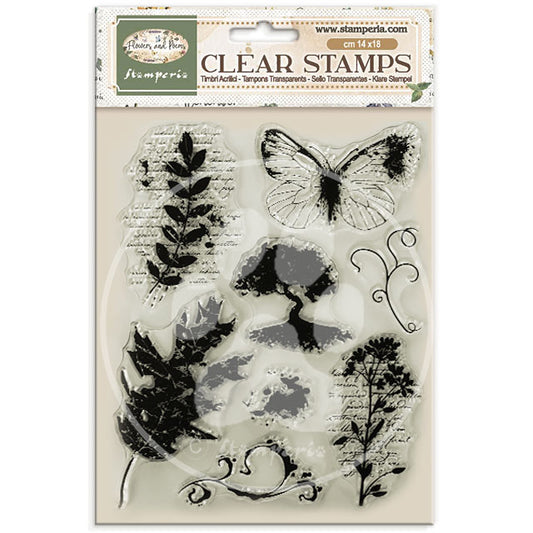 Stamperia Flowers and Poems Clear Stamps