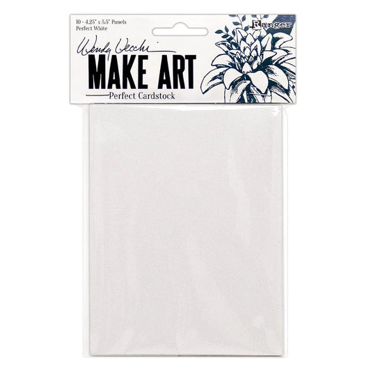 Ranger Wendy Vecchi Perfect Cardstock White Panels 10pk