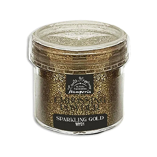 Stamperia Create Happiness Embossing Powder Sparkling Gold 18g