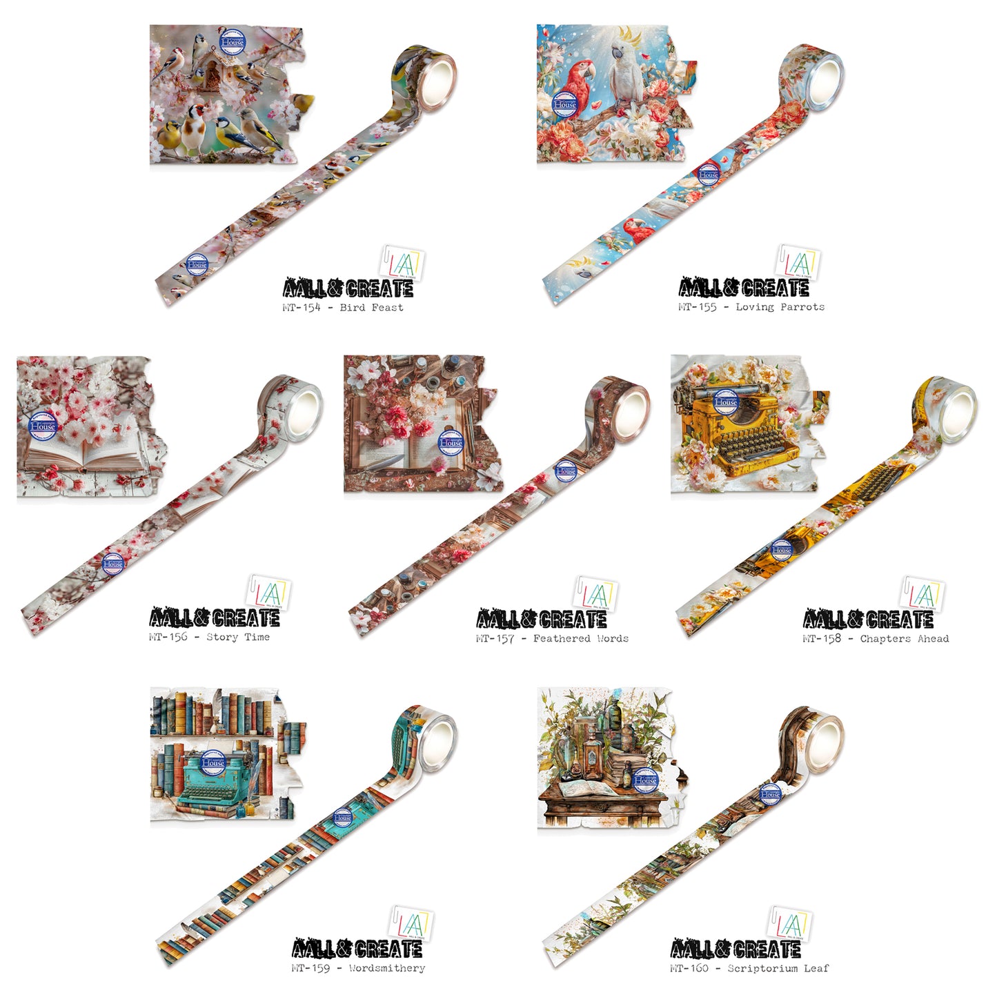 Autour De Mwa Story Ahead Washi Tape (Layer-It-Up!)