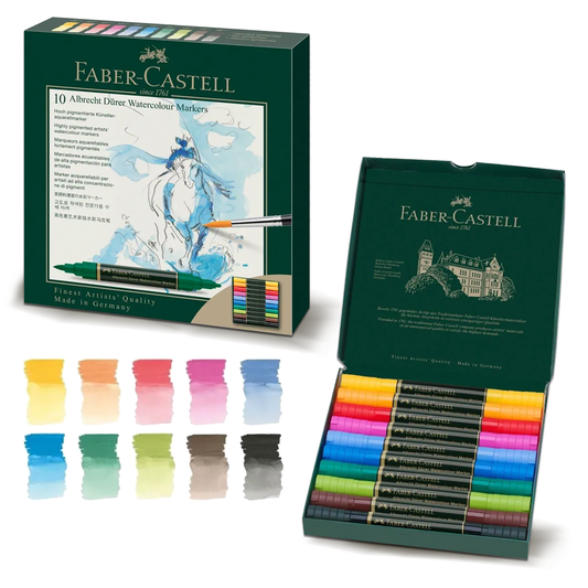 Faber Castell Watercolour Markers Albrecht Dürer Box (10pcs)