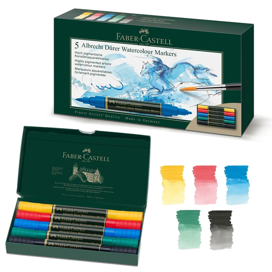 Faber Castell Watercolour Markers Albrecht Dürer Box (5pcs)