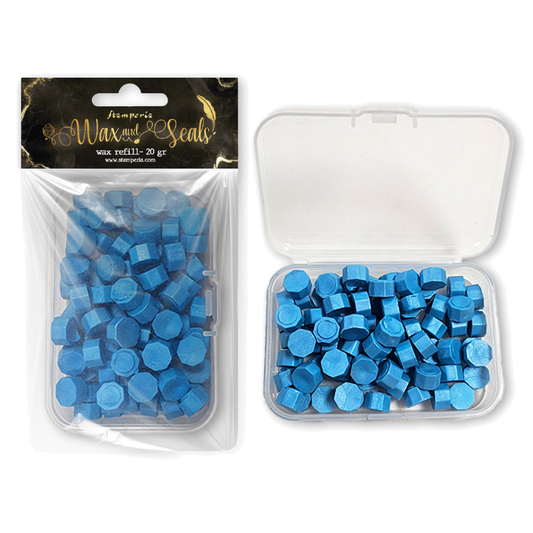 Stamperia Wax And Seals Wax Refill Light Blue 20gr