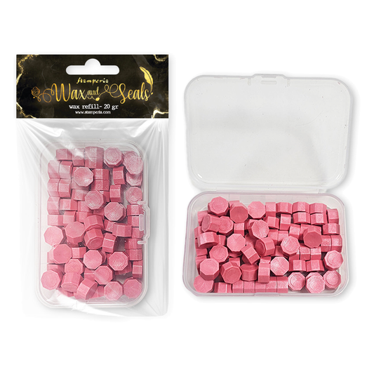 Stamperia Wax And Seals Wax Refill Candy Pink 20gr