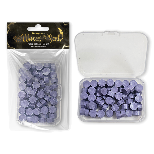 Stamperia Wax And Seals Wax Refill Purple 20gr