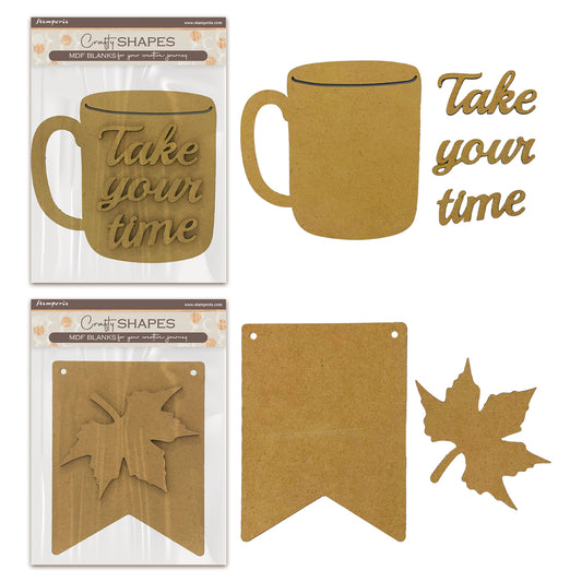 Stamperia Whispering Woods MDF Crafty Shapes Bundle