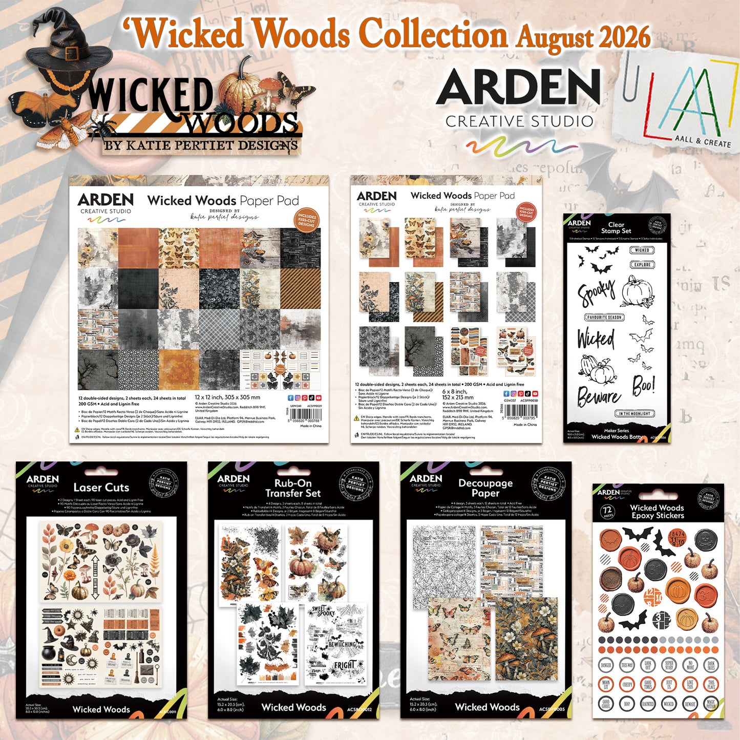 Arden Creative Studio Wicked Woods Complete Collection (Save 10%)